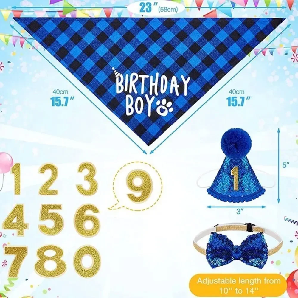 New dog birthday boy party accessories